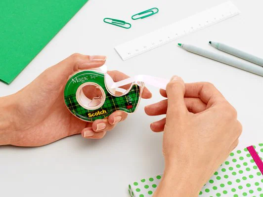 3M Klebefilmabroller Magic Tape grün