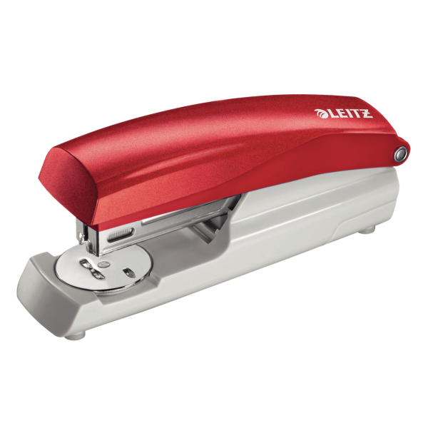 AKTION LEITZ Heftgerät 5500 rot, 1 St GRATIS 200 Heftklammern 246