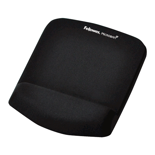Fellowes Mousepad mit Handgelenkauflage PlushTouch schwarz