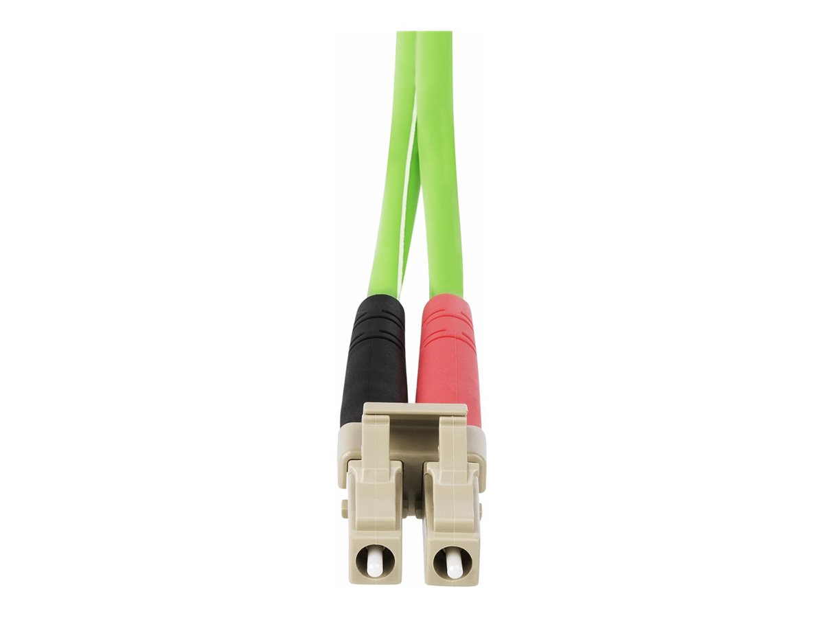 STARTECH.COM 3m LC zu LC UPC OM5 Multimode Glasfaserkabel Duplex LOMMF Zipcord 40G/100G LSZH LWL Verlegekabel/Patchkabel