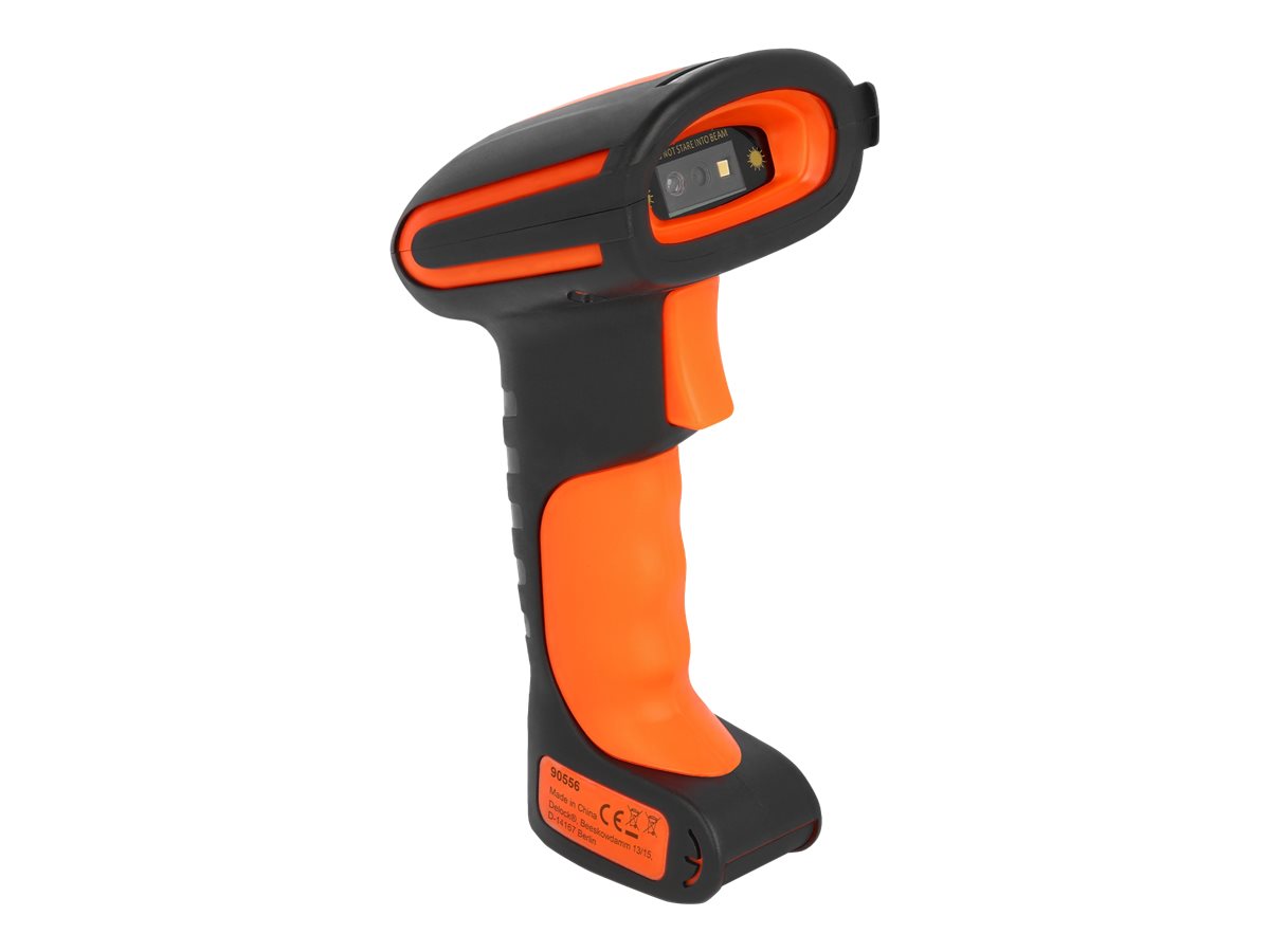 Delock Industrie Barcode Scanner 1D und 2D f?r 2,4 GHz oder Bluetooth