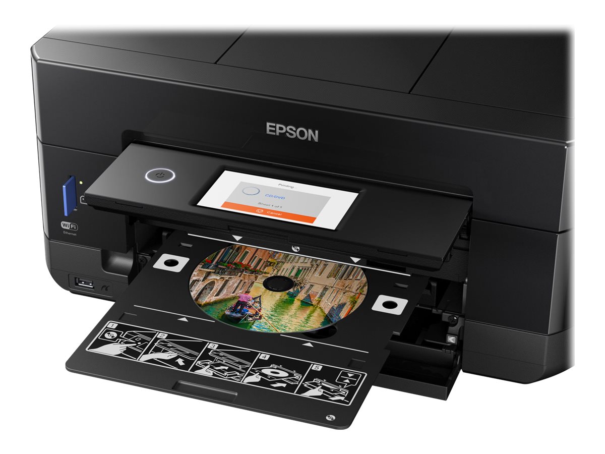 EPSON Expression Premium XP-7100 3 in 1 Tintenstrahl-Multifunktionsdrucker schwarz