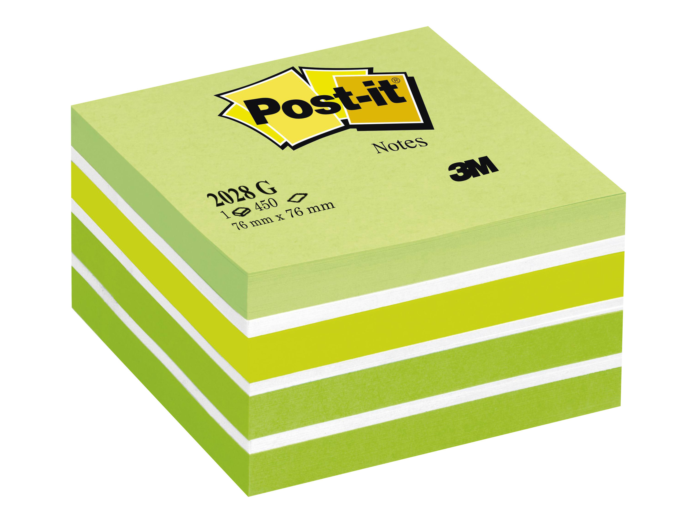 Post-it® Haftnotizen 2028G farbsortiert, 1 St. Post-it® Haftnotizen 2028G farbsortiert, 1 St.