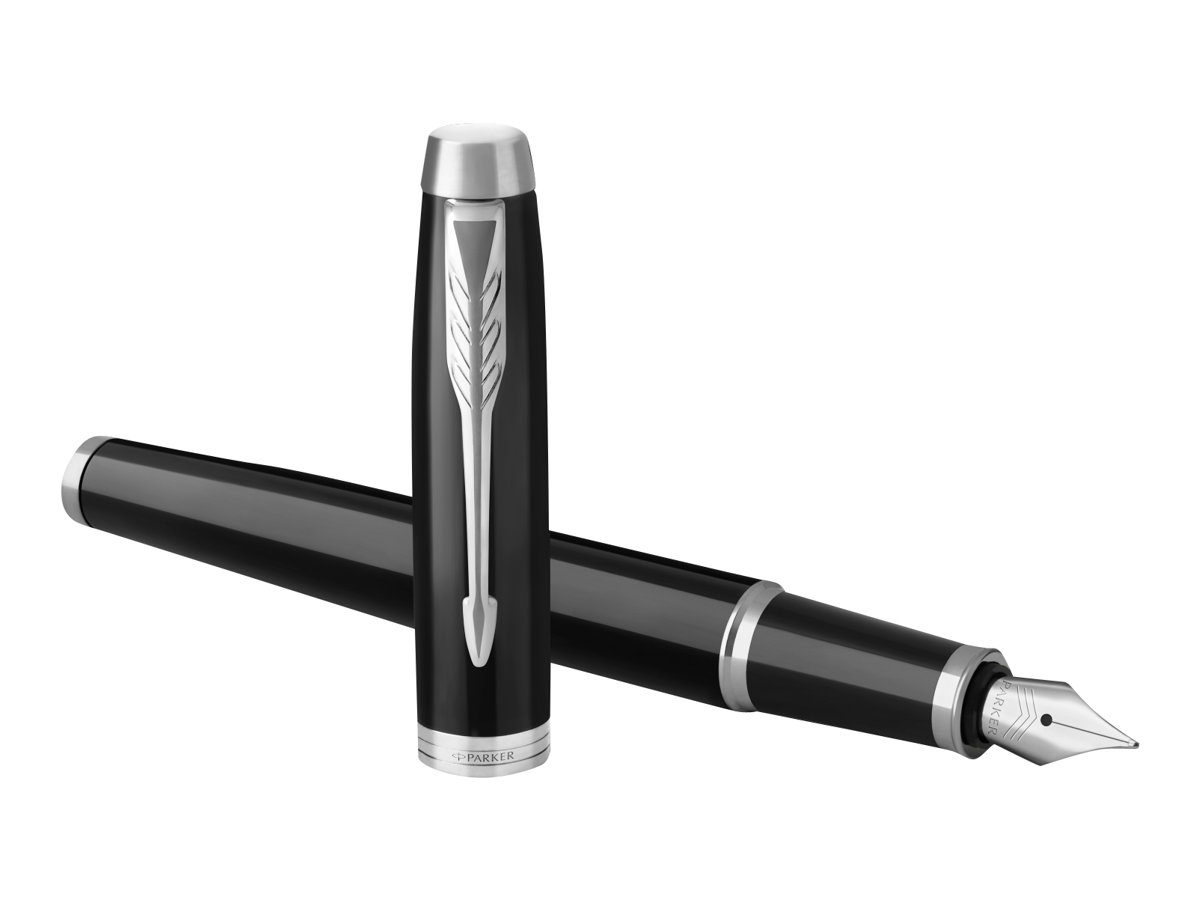 PARKER IM Black Lacquer PatronenfUeller schwarz M mittel, 1 St