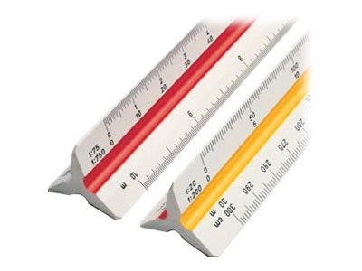rotring Dreikantmassstab Typ 1 30,0 cm, weiss