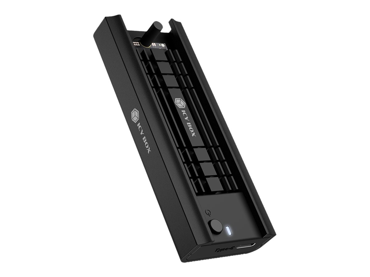 ICY BOX IB-180MC-C31 DockingStation M.2 NVMe und SATA SSD Hostanschluss ueber USB 3.2 Gen 2 Type-C oder Type-A bis zu 10 Gbit