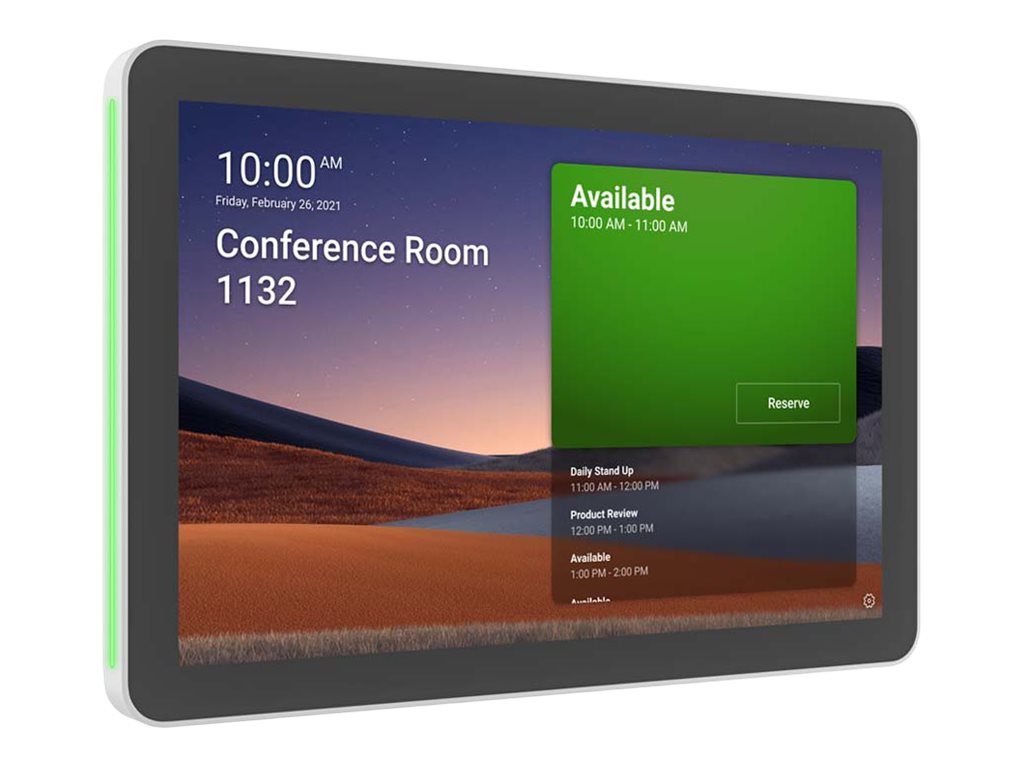 LOGITECH Tap Scheduler Purpose-Built Scheduling Panel for Meeting Rooms Video conferencing device Zoom Certified LOGITECH Tap Scheduler Purpose-Built Scheduling Panel for Meeting Rooms Video conferencing device Zoom Certified