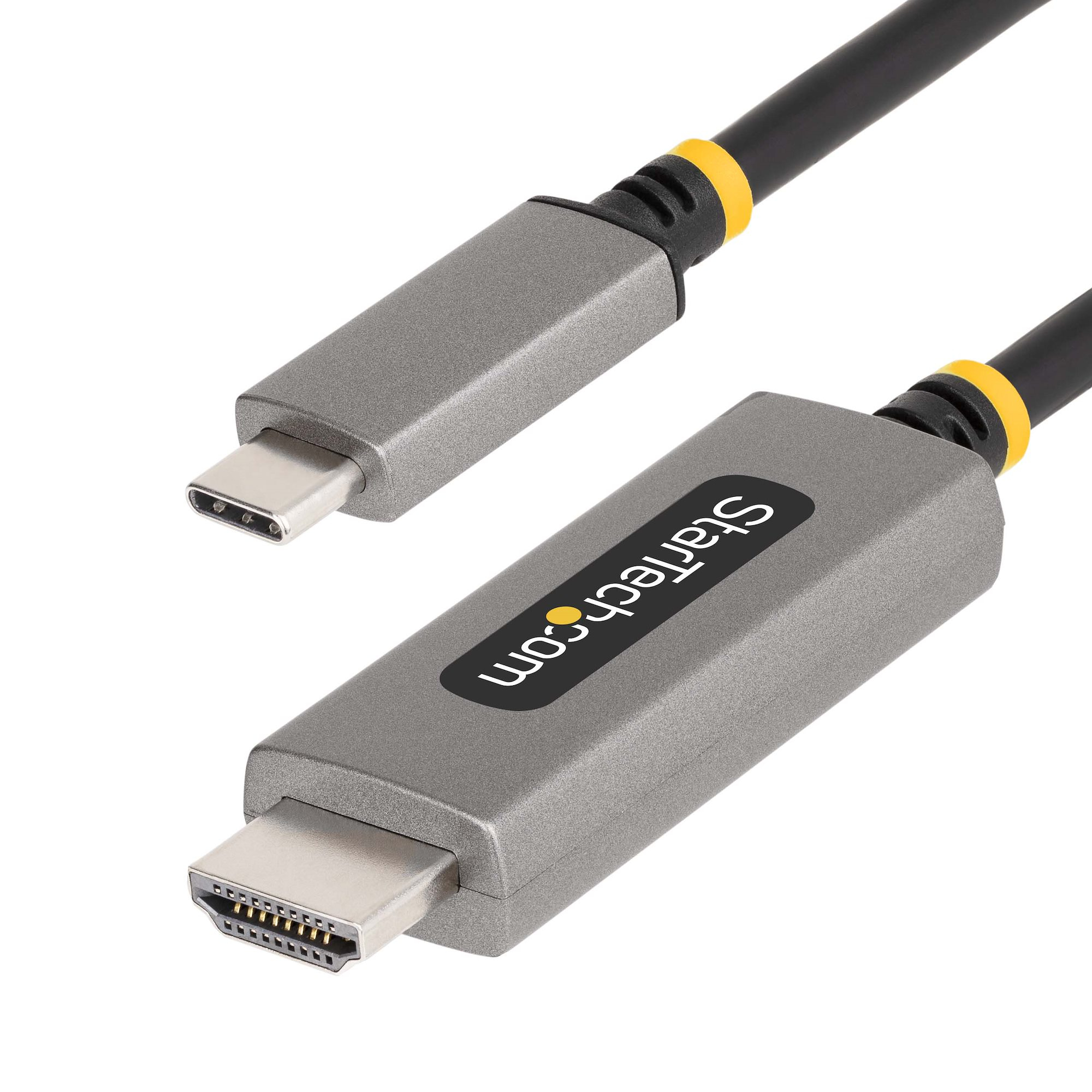 STARTECHCOM 2m USBC auf HDMI Kabel 8K 60Hz 4K 144Hz HDR10 USBC zu HDMI 21 Konverter KabelAdapter