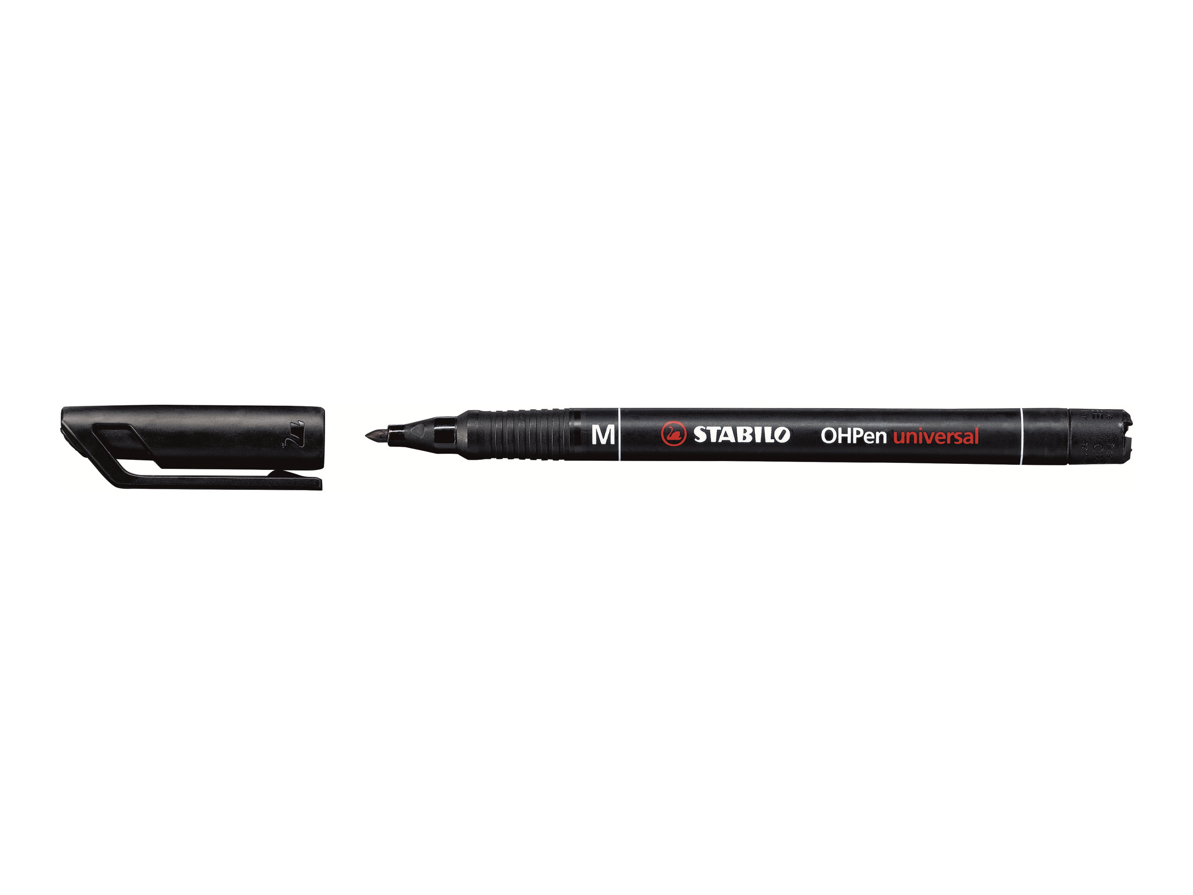 10 STABILO OHPen universal Folienstifte schwarz 1,0 mm permanent