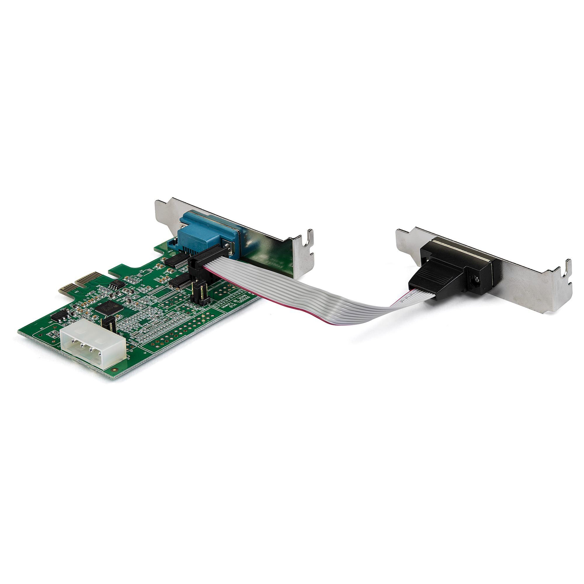 StarTech 2-Port PCIe RS232 Adapter mit 16950 UART