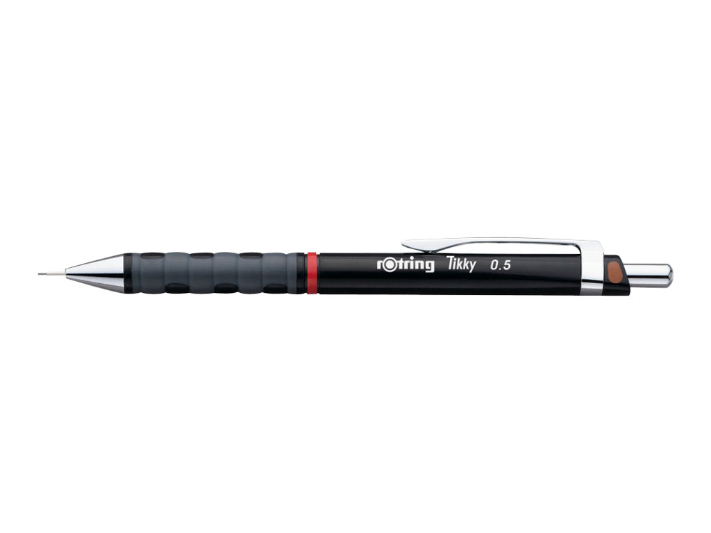 rotring Tikky Druckbleistift-Set schwarz HB 0,5 mm, 1 Set