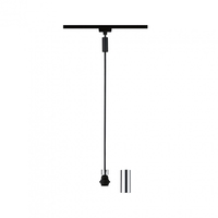 Paulmann Stromschienenpendelleuchte LB24 URail 2Easy Basic max.20W E27 sw/chr Paulmann Stromschienenpendelleuchte LB24 URail 2Easy Basic max.20W E27 sw/chr