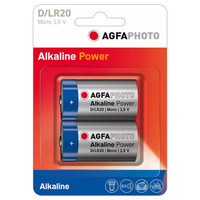 AgfaPhoto Batterie Alkaline Power -D   LR20 Mono        2St.