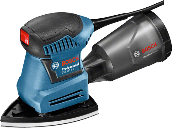 BOSCH Professional GSS 1601 A Schwingschleifer 180 W