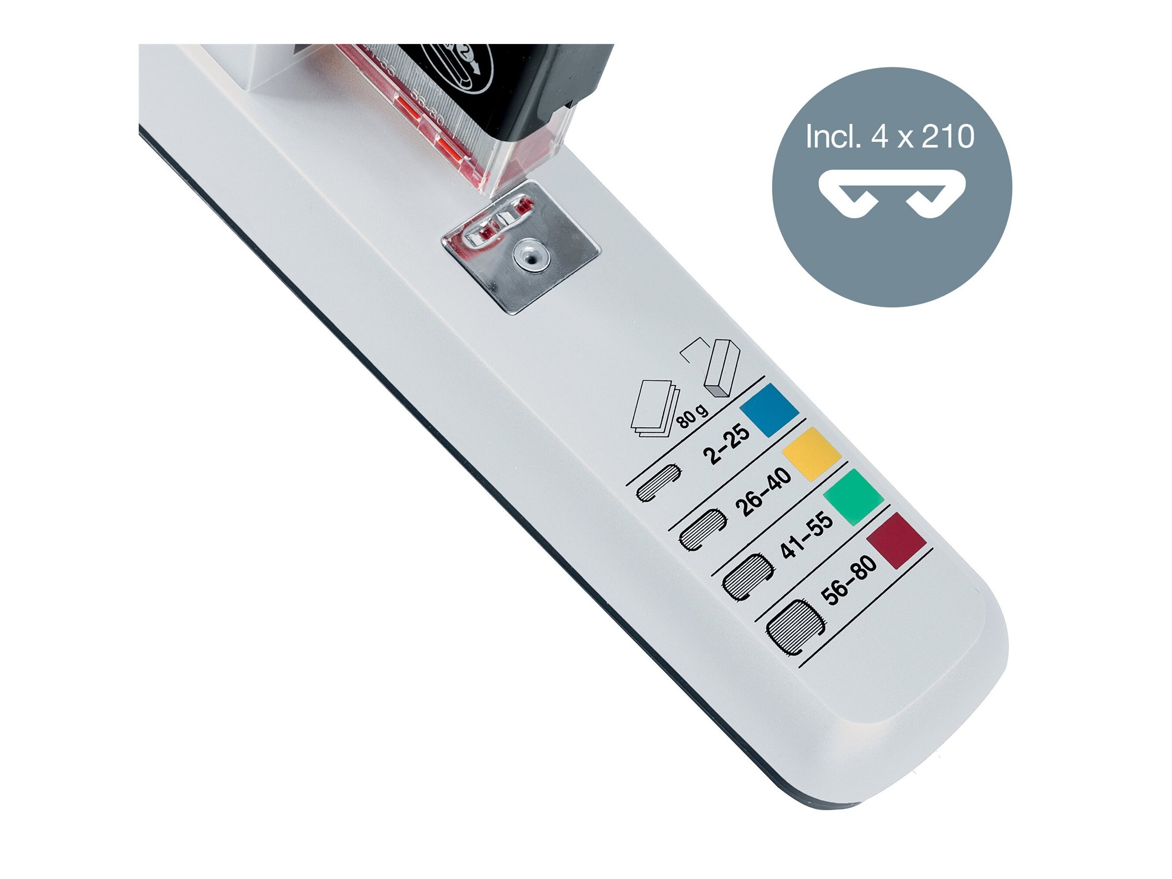LEITZ Heftgeraet 5551 grau