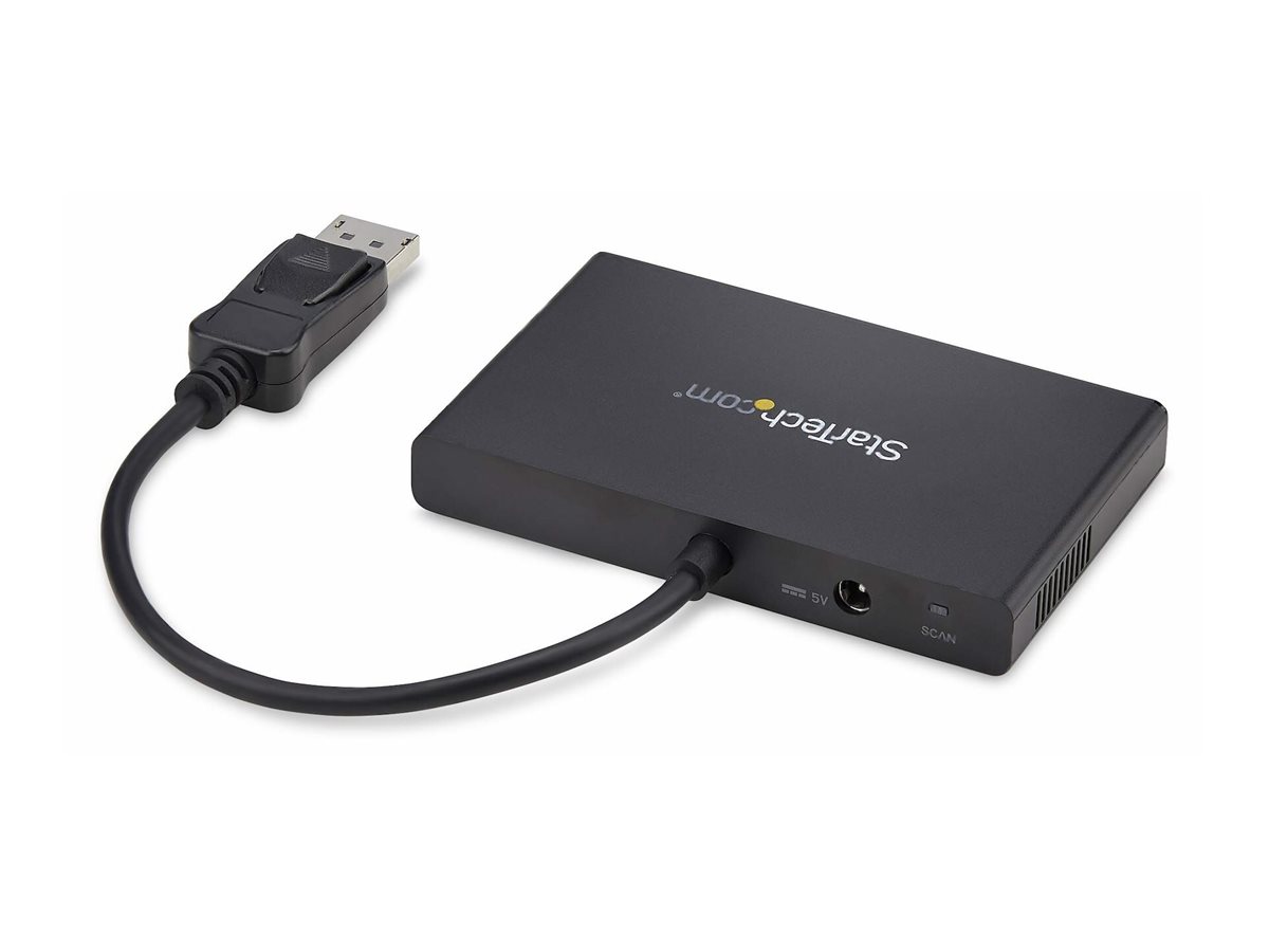STARTECH.COM MST Hub - DisplayPort auf 4x Displayport - Multi Stream Transport Hub - DP 1.2 auf DP