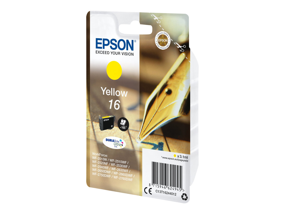 EPSON 16 / T1624  gelb Druckerpatrone
