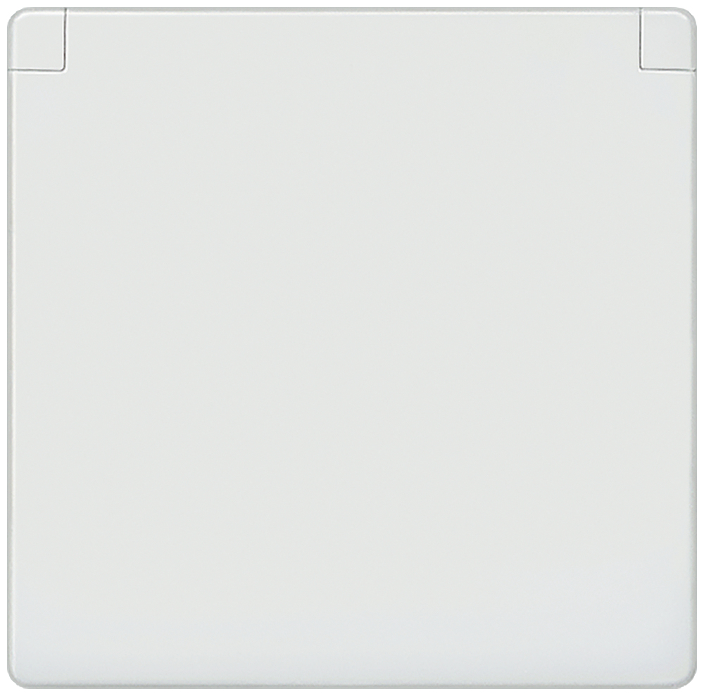 Siemens Abdeckplatte 5UH1204 titanweiss mit Klappdeckel