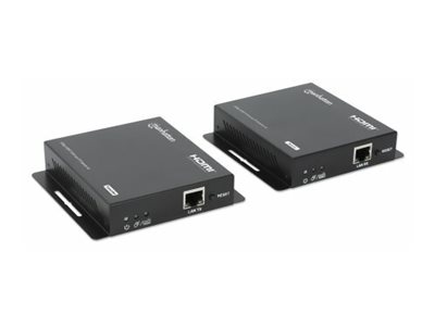 MANHATTAN 1080p60Hz HDMI KVM over IP Extender Set HDMI-Signalverlängerung bis 120m über ein Cat6-Patchkabel oder IP-fähiges Netzwerk MANHATTAN 1080p60Hz HDMI KVM over IP Extender Set HDMI-Signalverlängerung bis 120m über ein Cat6-Patchkabel oder IP-fähiges Netzwerk