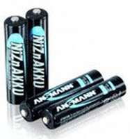 4 ANSMANN Akkus Micro AAA 550 mAh