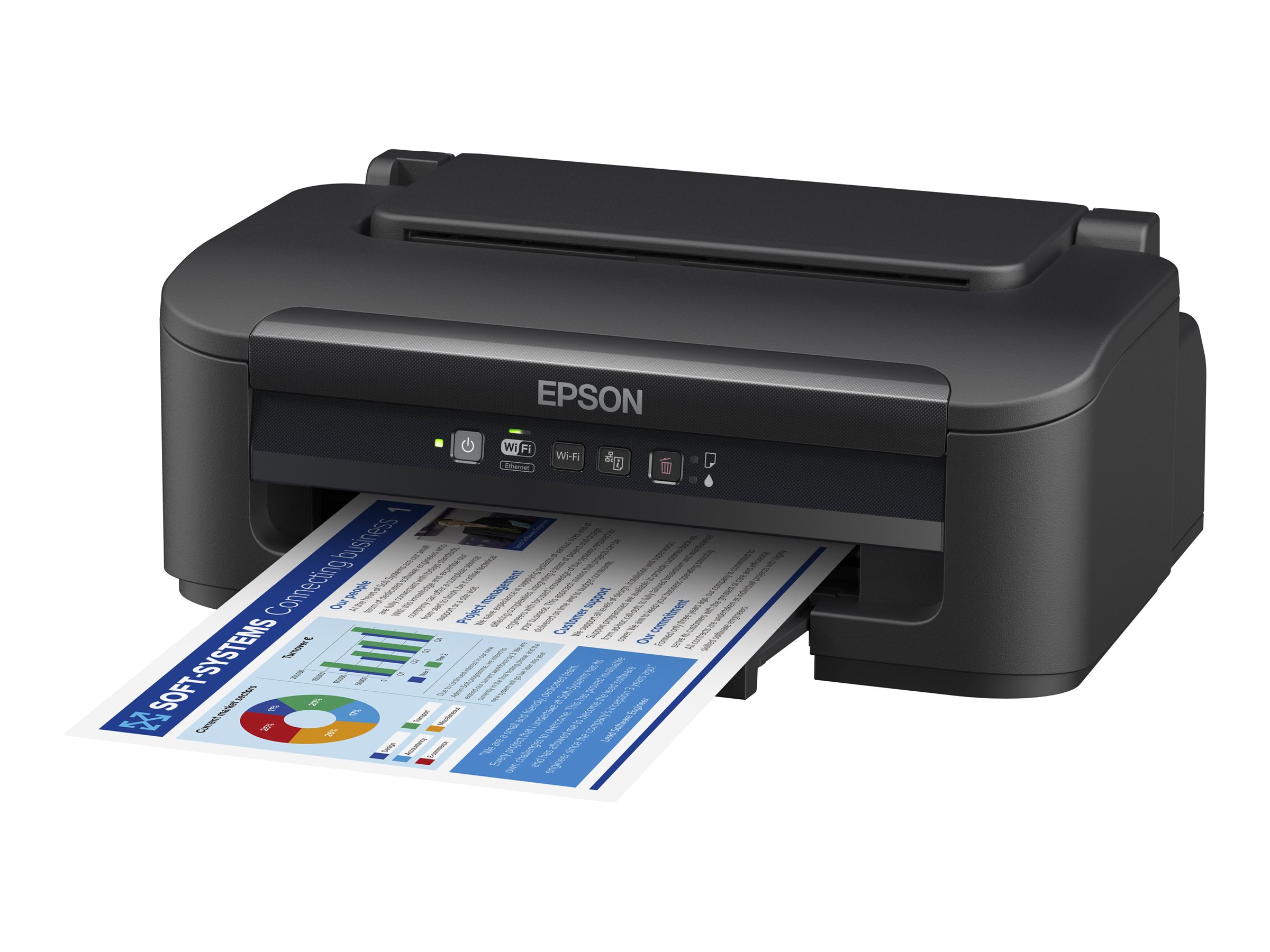 EPSON WorkForce WF-2110W Tintenstrahldrucker schwarz EPSON WorkForce WF-2110W Tintenstrahldrucker schwarz