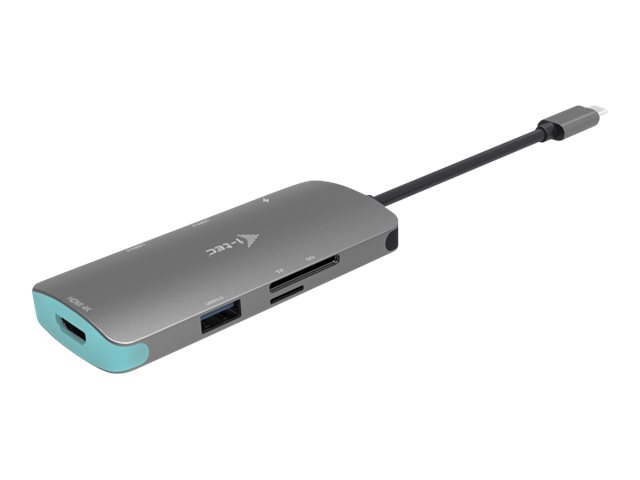 I-TEC USB C Metal Nano Docking Station 1xHDMI 4K 1xSD Kartenleser 1xmicroSD Kartenleser 3xUSB 3.0 Port 1xUSB-C PD kompatible mit TB3 I-TEC USB C Metal Nano Docking Station 1xHDMI 4K 1xSD Kartenleser 1xmicroSD Kartenleser 3xUSB 3.0 Port 1xUSB-C PD kompatible mit TB3