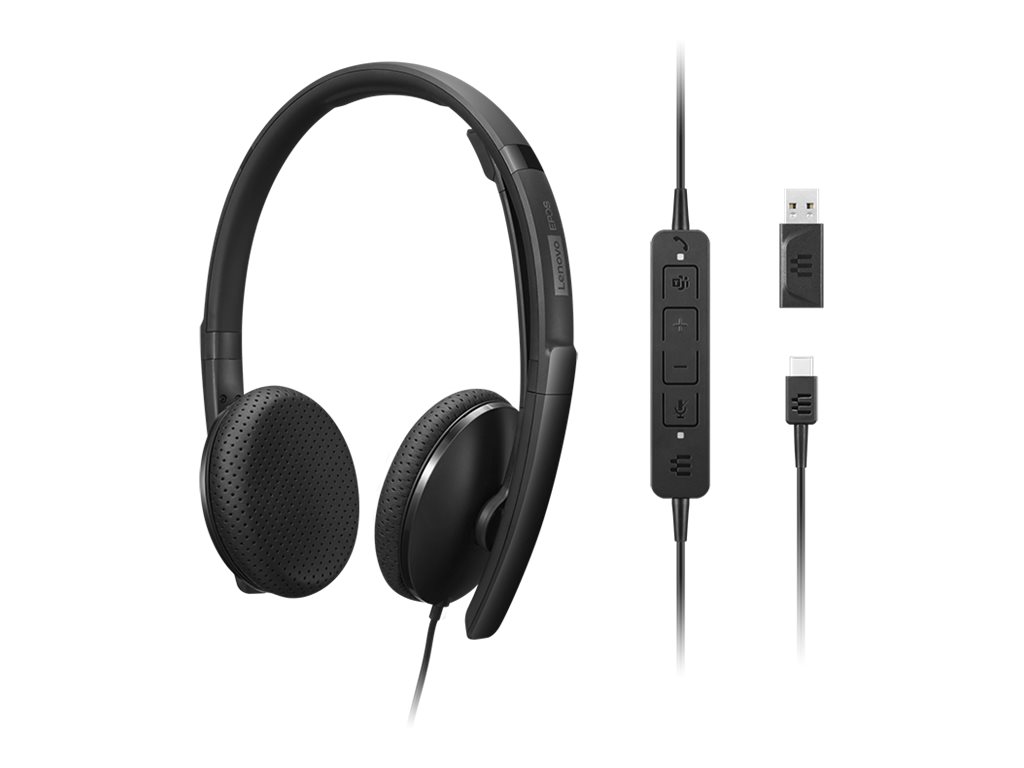 LENOVO Wired VoIP Headset Teams