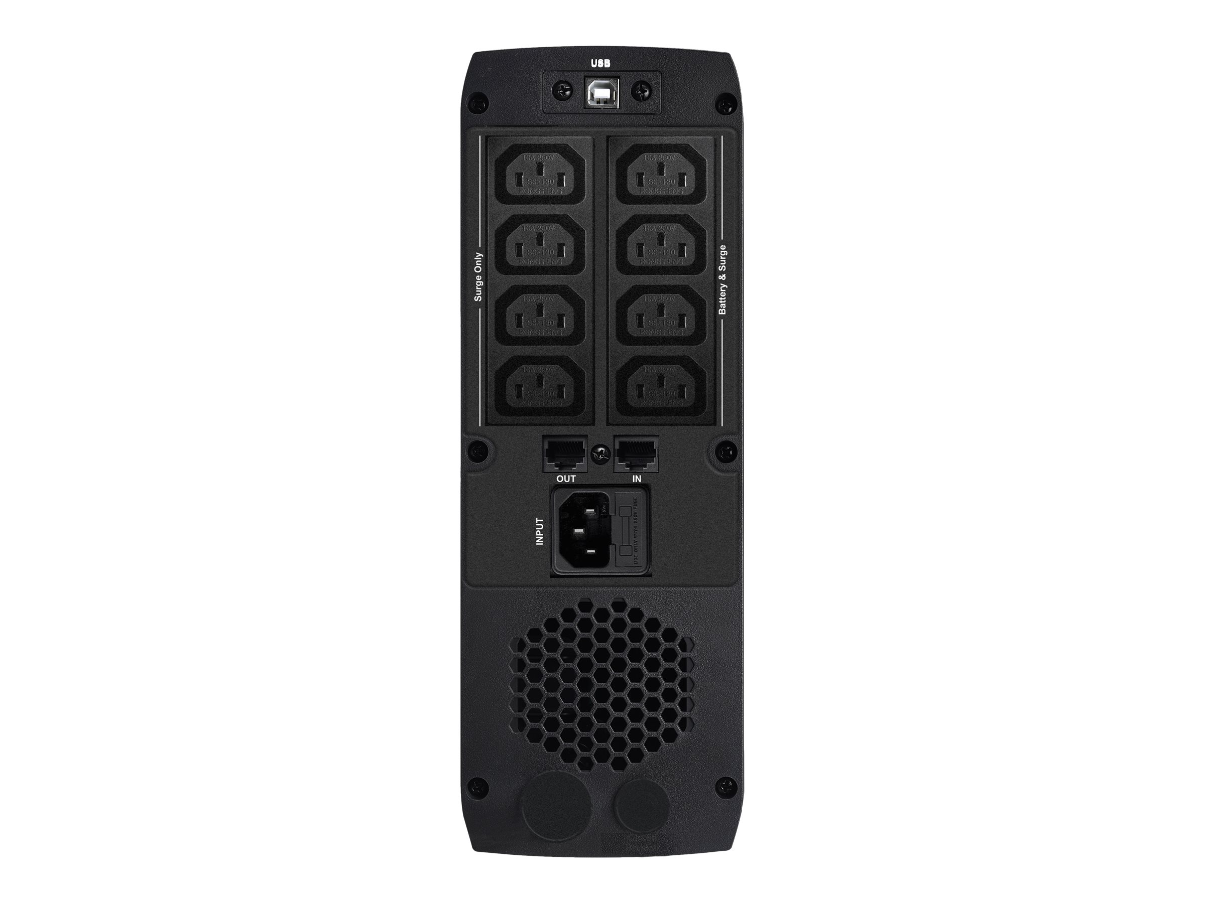 POWERWALKER VI 1500 CSW IEC 1500VA / 900W Line-Interactive USV Tower AVR Reine Sinuswelle USB Ladegeraet