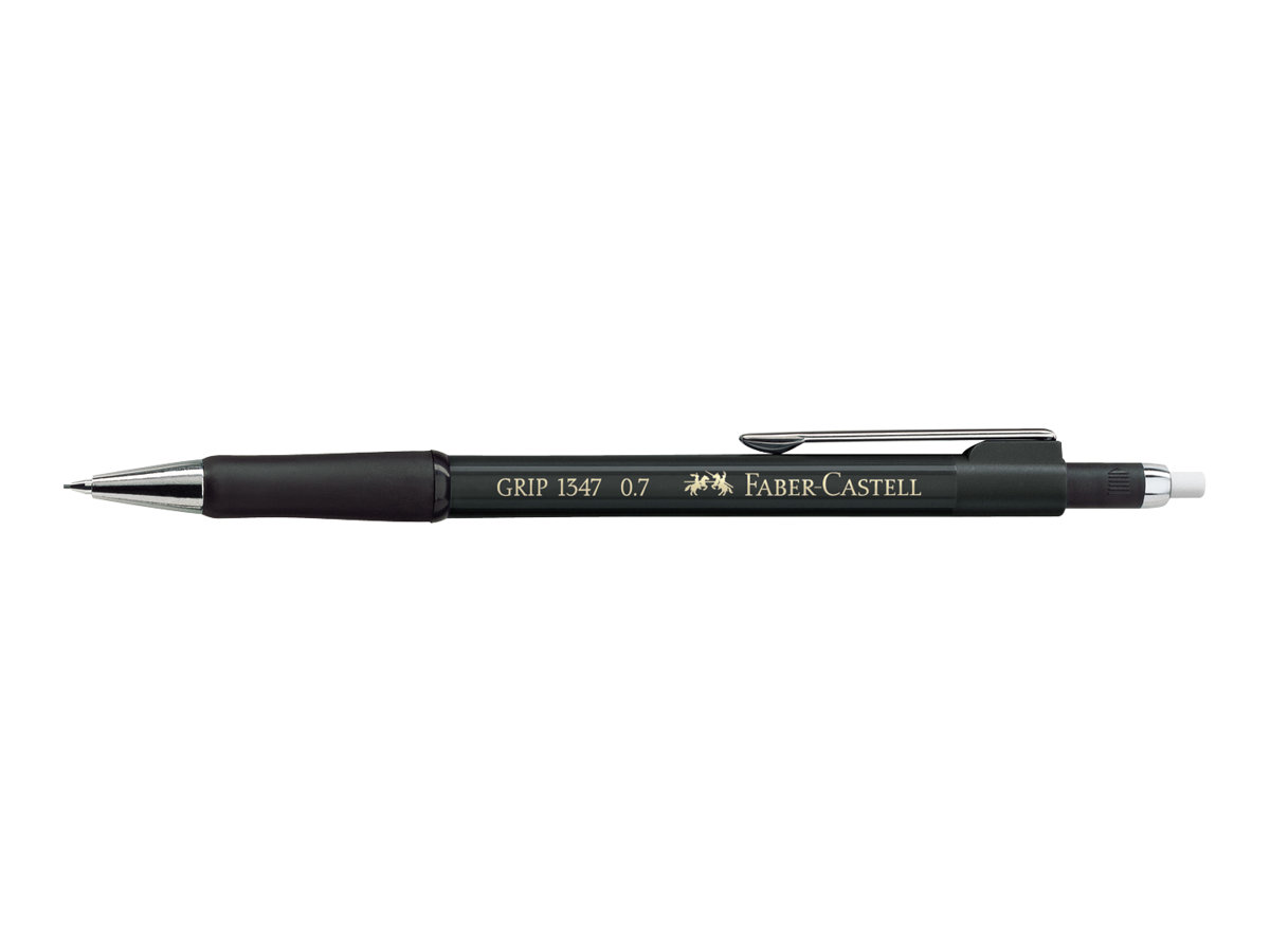 FABER-CASTELL GRIP 1347 Druckbleistift schwarz B 0,7 mm, 1 St. FABER-CASTELL GRIP 1347 Druckbleistift schwarz B 0,7 mm, 1 St.