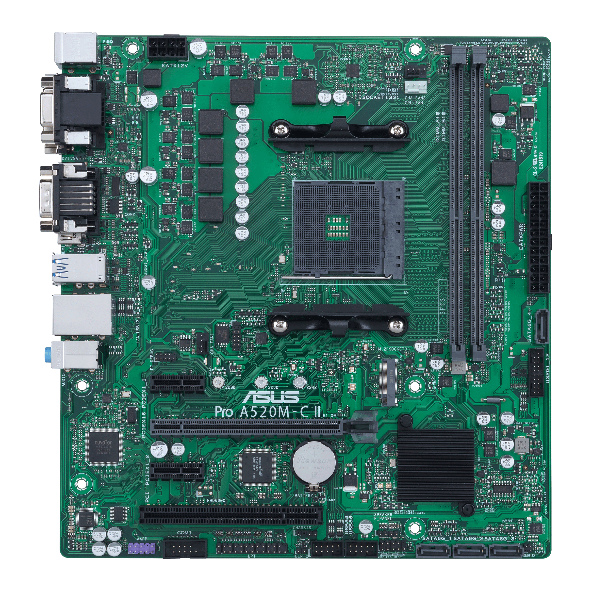 AM4 ASUS PRO A520MC IICSM mATX D4