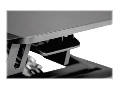 Fellowes Monitorstaender Corsivo Sitz-Steh Workstation schwarz