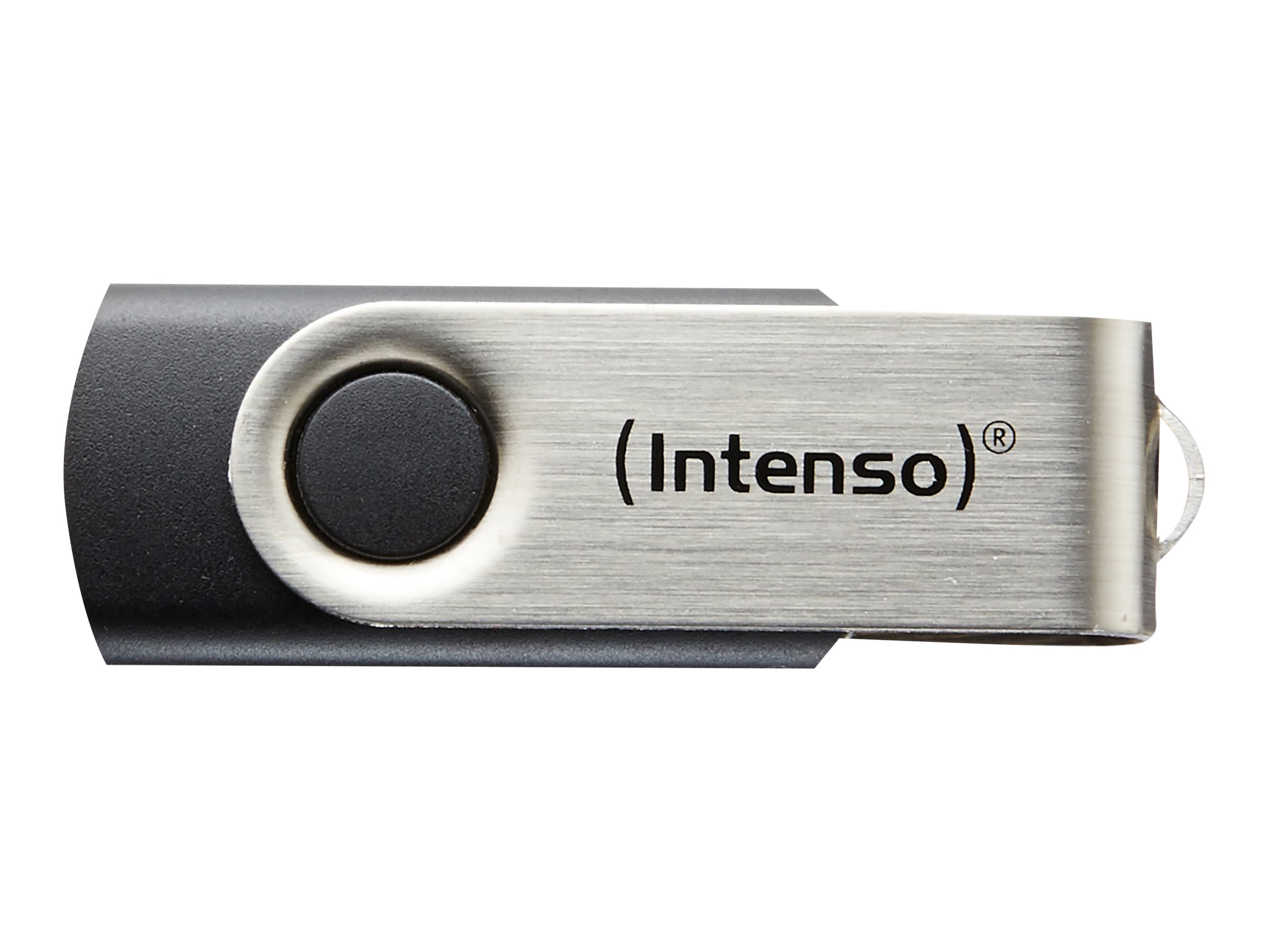 Intenso USB-Stick Basic Line schwarz, silber 64 GB