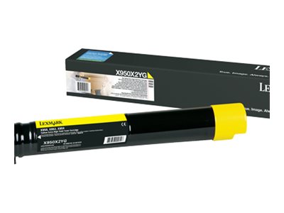 X950X2YG LEXMARK X950 Toner yellow