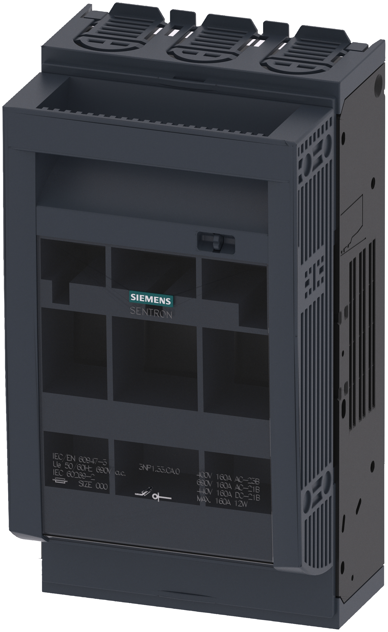 Siemens Sicherungslasttrennschalter 3NP1133-1CA10 3polig NH00 160A Siemens Sicherungslasttrennschalter 3NP1133-1CA10 3polig NH00 160A