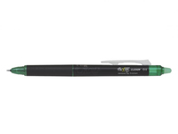 PILOT FRIXION point CLICKER Tintenroller schwarz 0,3 mm, Schreibfarbe grün, 1 St