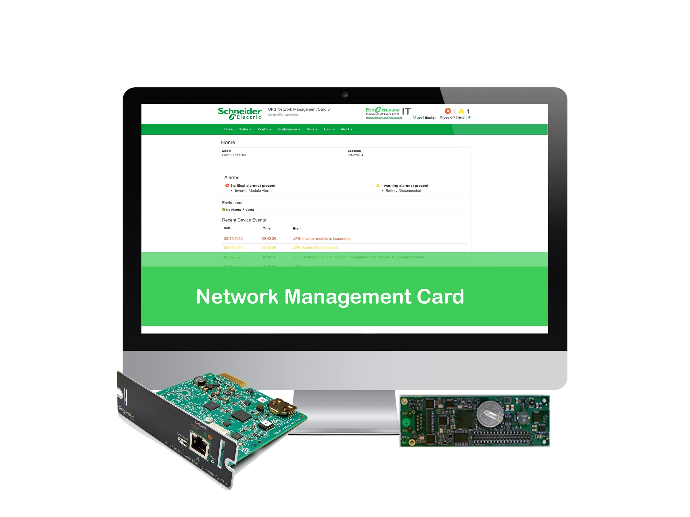 APC NMC3 for Easy UPS 3-Phase - 5 Year Support Contract License