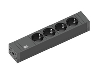Bachmann Steckdosenleiste 420.0017 Connect Line 4fach o. Schalter Bachmann Steckdosenleiste 420.0017 Connect Line 4fach o. Schalter