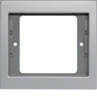 Berker Rahmen 13137003 1-f. K.5 Alu Aluminium eloxiert Berker Rahmen 13137003 1-f. K.5 Alu Aluminium eloxiert