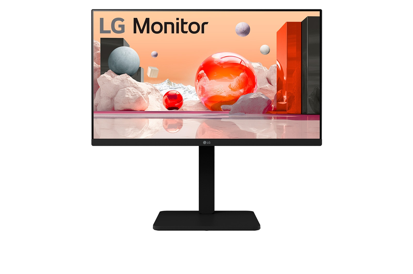 LG 24BA560-B.AEUQ 60,45cm 23,8Zoll IPS 1920x1080 16:9 250cd/m2 5ms HDMI DP D-Sub USB Black