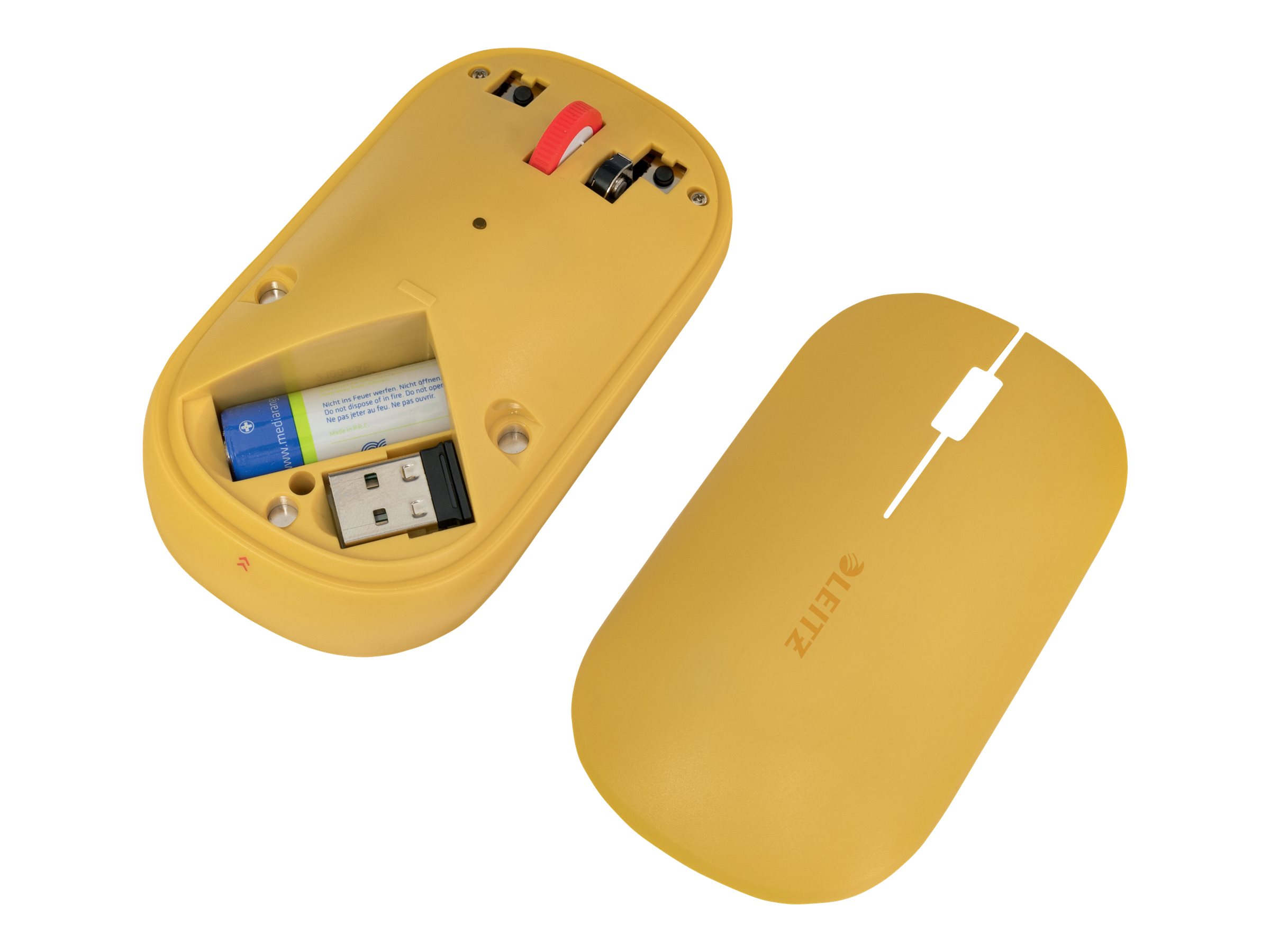 LEITZ Cosy Maus kabellos gelb