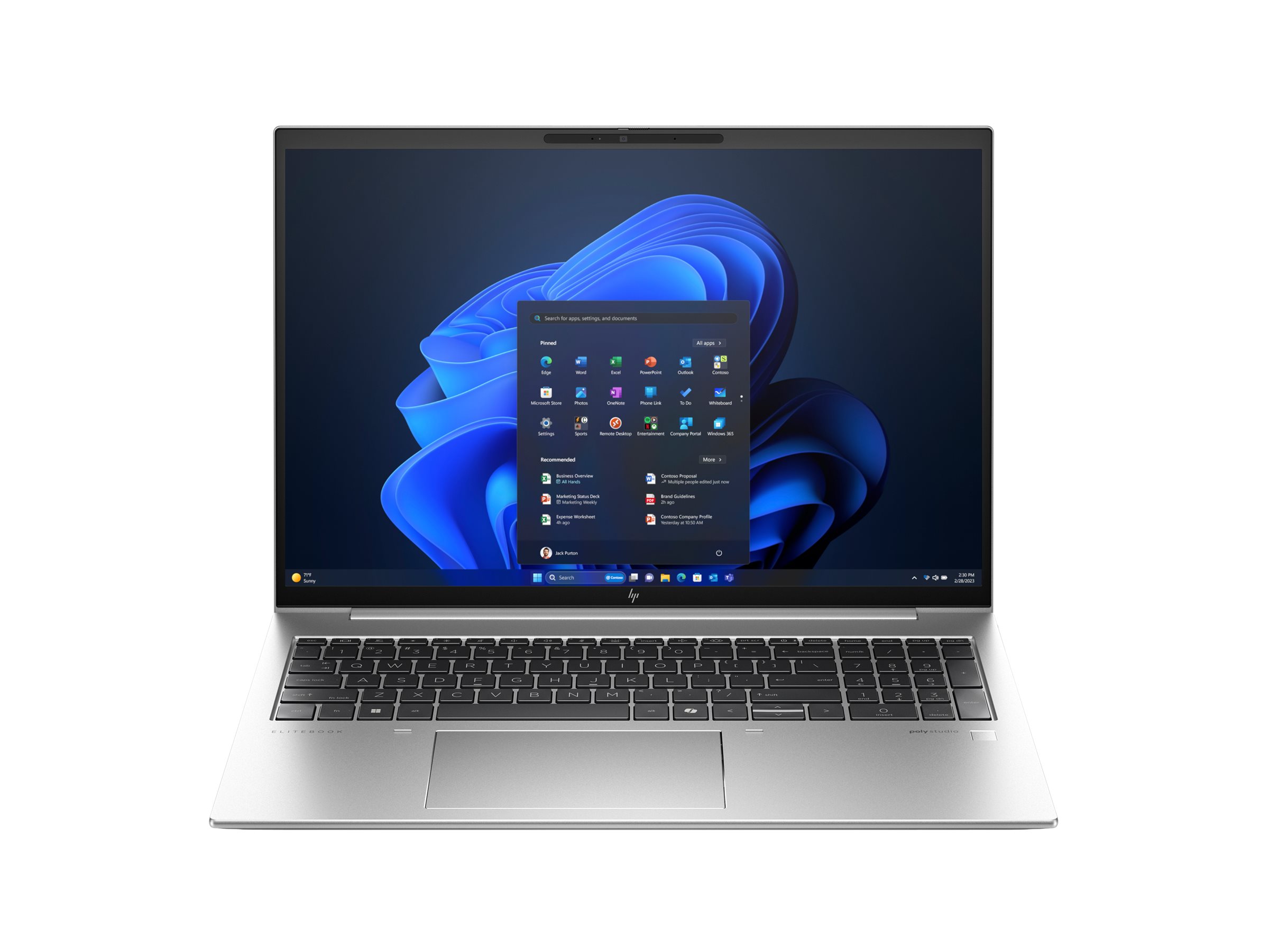 HP EliteBook 865 G11 AMD Ryzen 5 8540U 40,64cm 16Zoll WUXGA 16GB 512GBSSD W11P 3J War DE