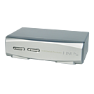 LINDY 2 Port DisplayPort 1.2 KVM Switch Pro Audio USB 2.0