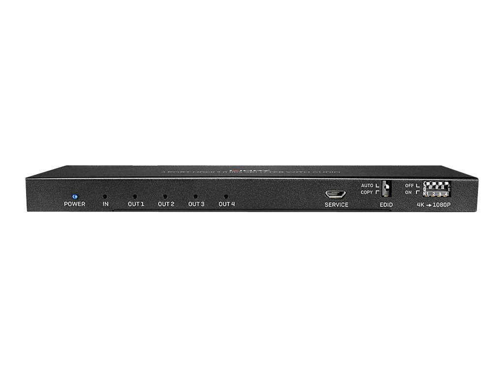 LINDY 4 Port HDMI 2.0 4K60 Splitter - 18GBit/s HDMI 2.0 mit Audio LINDY 4 Port HDMI 2.0 4K60 Splitter - 18GBit/s HDMI 2.0 mit Audio