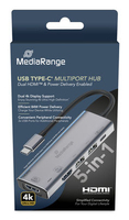 MEDIARANGE USB-C 5IN1 ADAPTER MEDIARANGE USB-C 5IN1 ADAPTER