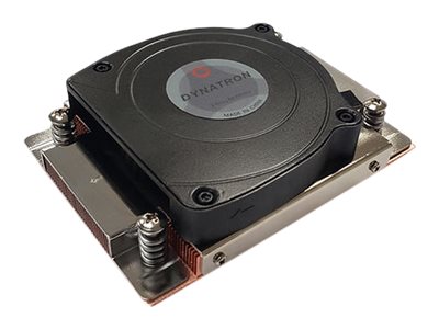 DYNATRON A45 AMD AM4 AM5 Kuehler 1U Kuehlkoerper aus Kupfer mit Vapor Chamber Aktiv mit PWM und bis zu 105W TDP