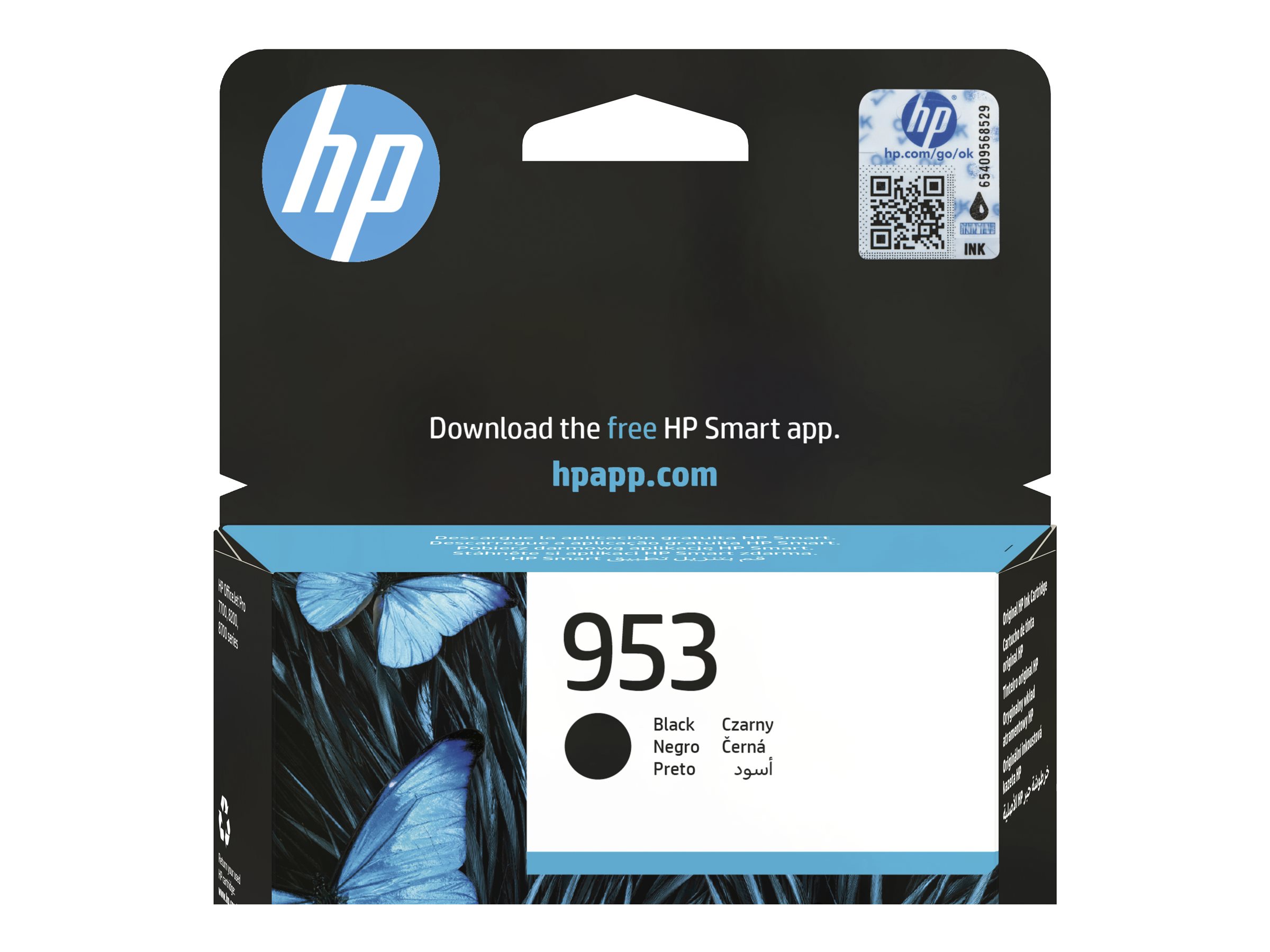 HP 953 original Ink cartridge L0S58AE BGX Black 1.000 Pages HP 953 original Ink cartridge L0S58AE BGX Black 1.000 Pages