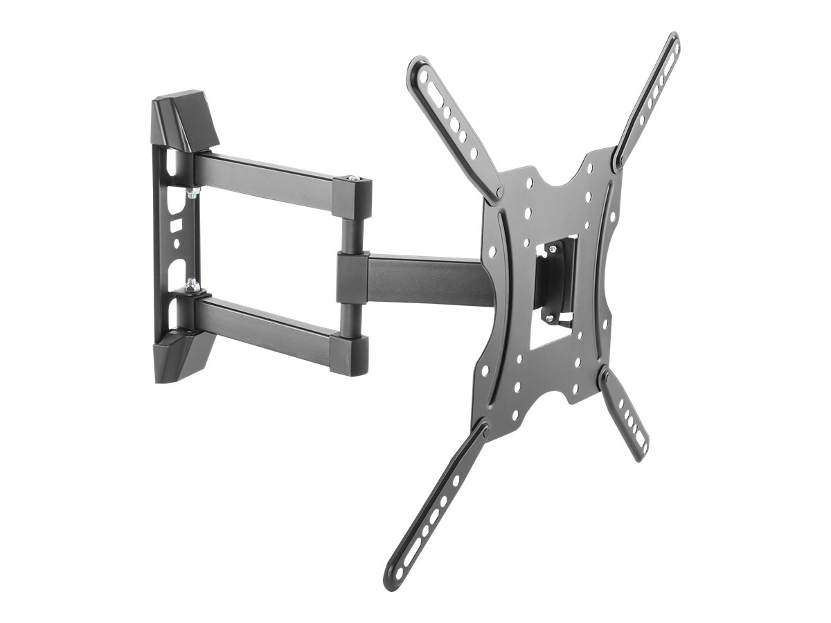 TECHLY Wandhalterung fuer 1 LCD TV LED schwarz 81,28cm-139,70cm 32-55Zoll Slim