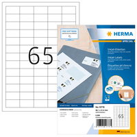 5.200 HERMA Etiketten weiss 38,1 x 21,2 mm 5.200 HERMA Etiketten weiss 38,1 x 21,2 mm