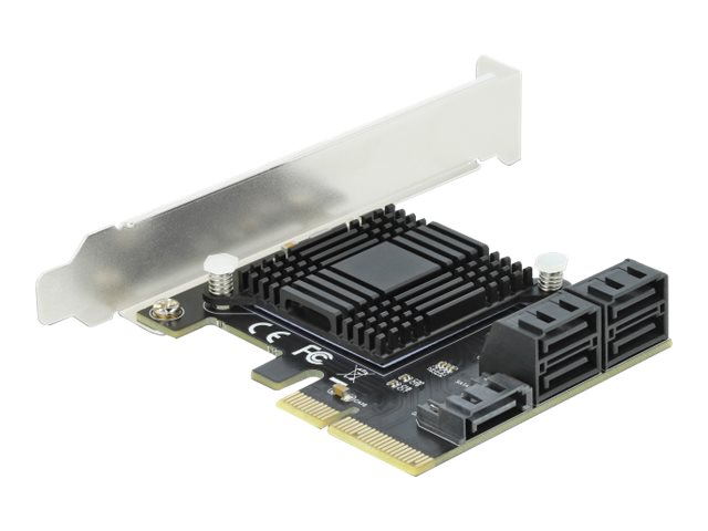 5 Port SATA PCI Express x4 Karte - Low Profile Formfaktor