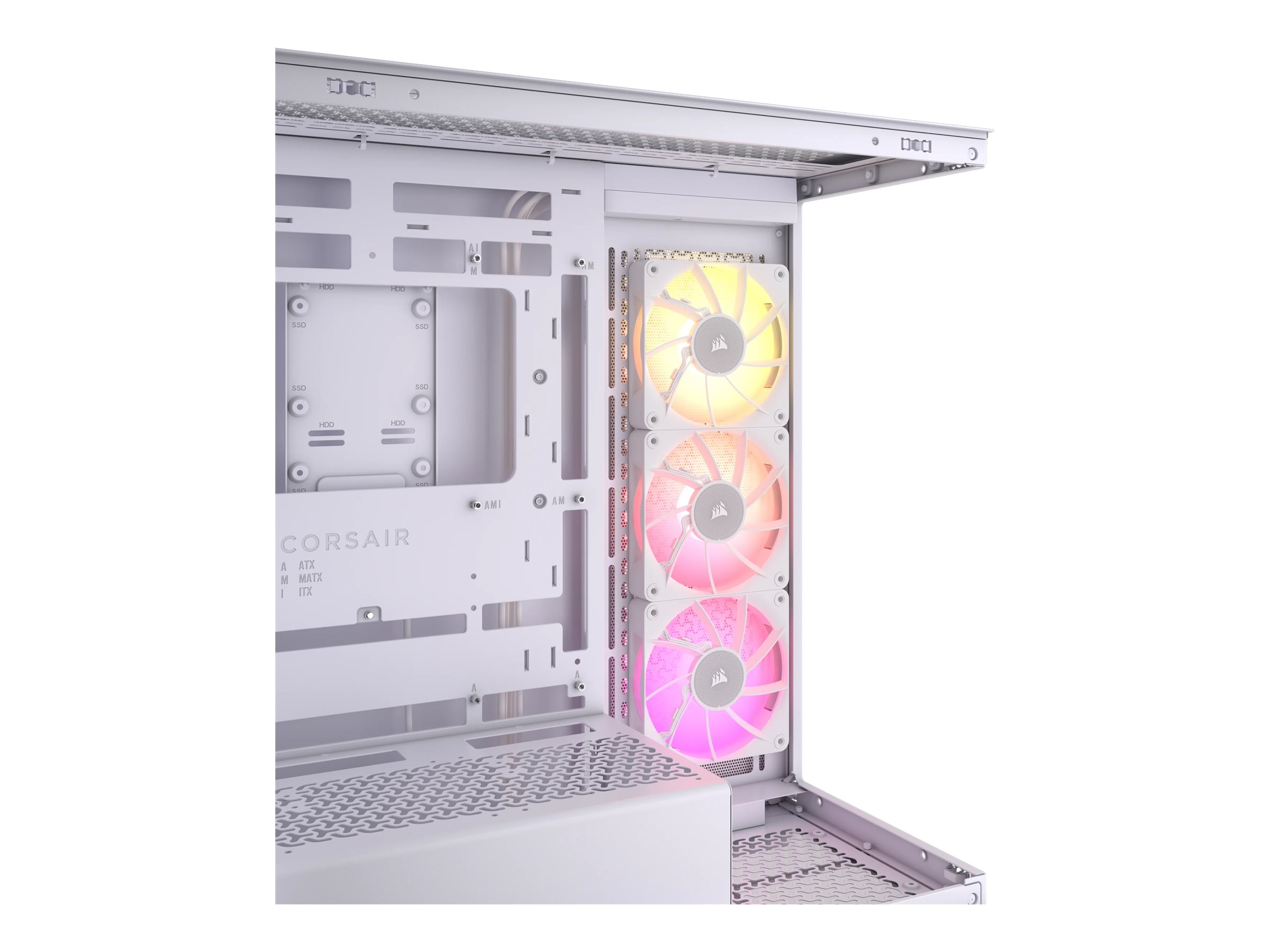 Corsair 3500X LINK RGB weiss Midi Tower ATX Gaming Gehaeuse